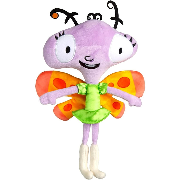 Lets Go Luna Carmen Mariposa 11" Plush Doll Mexican Butterfly PBS Cartoon Character Mighty Mojo Image 2