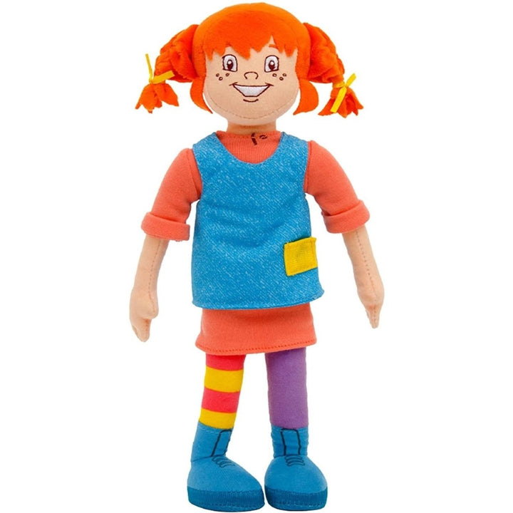 Mighty Mojo Pippi Longstocking Plush Doll 12" Classic Swedish Character Image 1