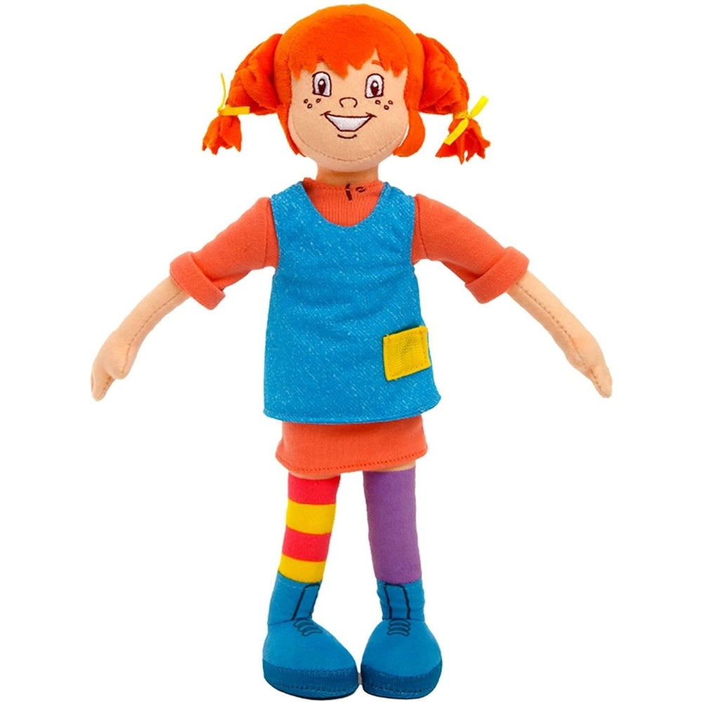 Mighty Mojo Pippi Longstocking Plush Doll 12" Classic Swedish Character Image 2