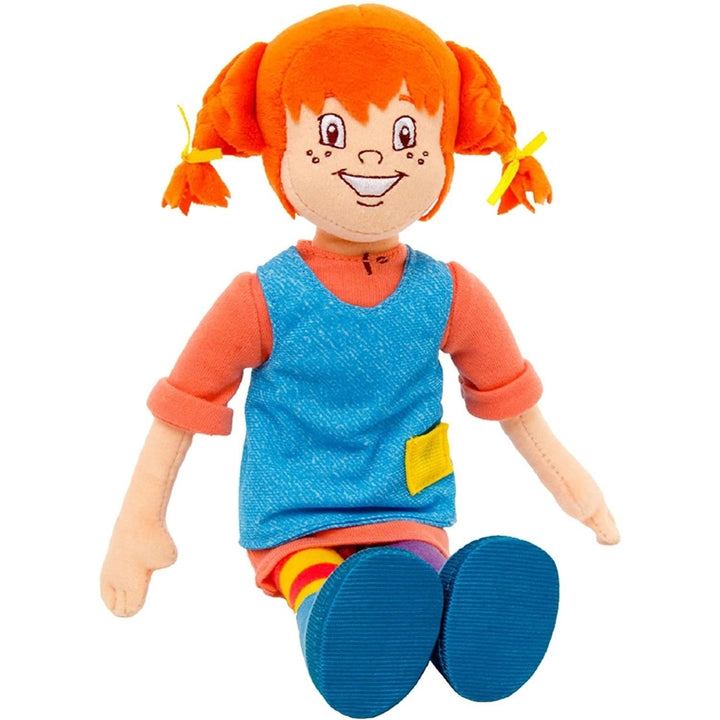 Mighty Mojo Pippi Longstocking Plush Doll 12" Classic Swedish Character Image 3