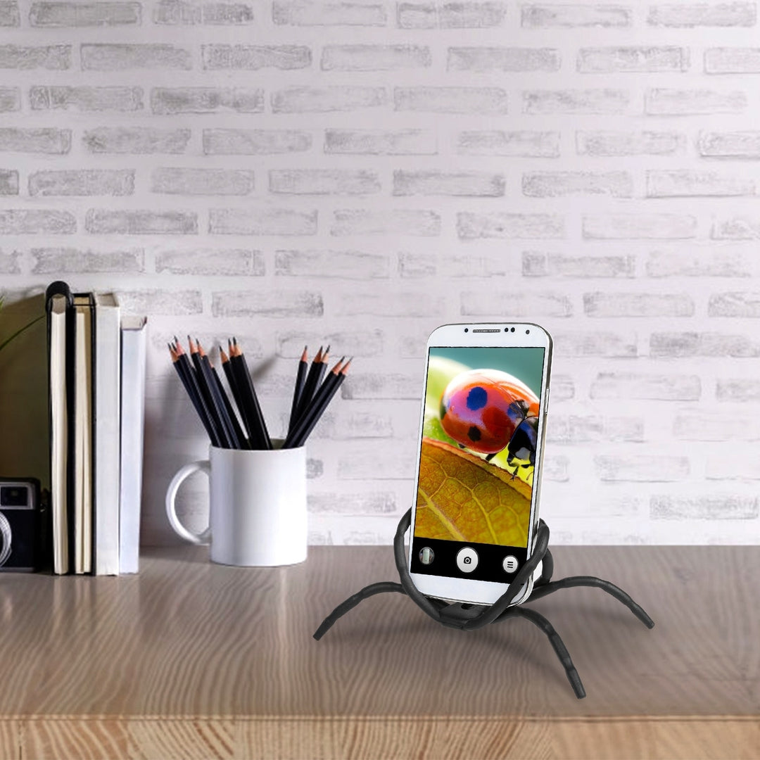 Flexible Spider Phone Stand Bendable Spider Phone Holder Phone Selfie Remote Cradle Image 6