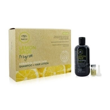 Paul Mitchell Tea Tree Lemon Sage Program Set: Shampoo 300ml + Hair Lotion 12x6ml 13pcs Image 2