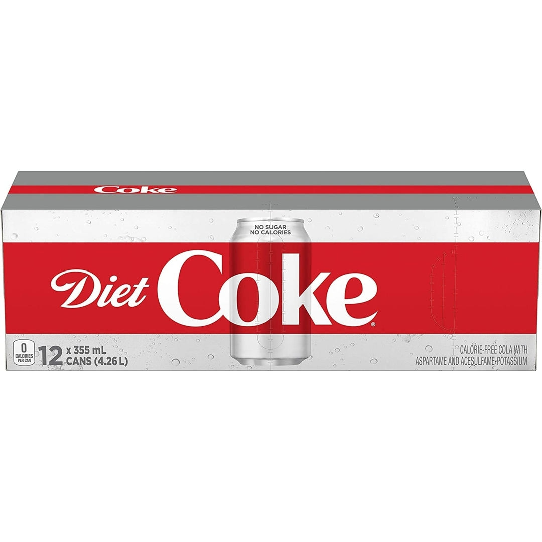 Diet Coke, 355ml12 fl. oz, Pack of 12, Image 1