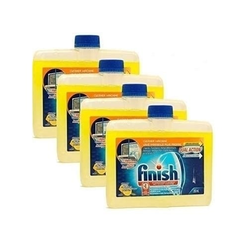 Finish Dishwasher Machine CleanerDual Action to Fight Grease and LimescaleCitrus Fresh8.45 Fl Oz (Pack of 4) Image 1
