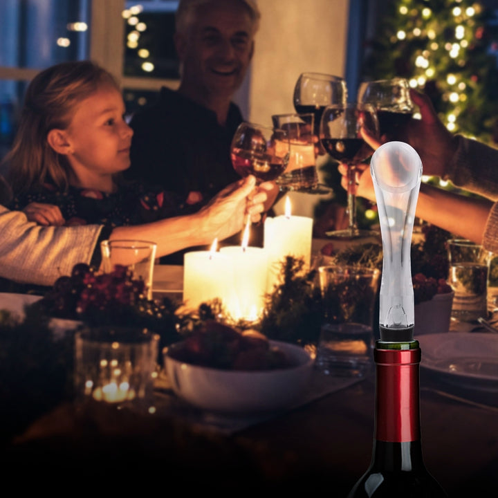 Wine Aerator Pourer Spout Decanter Spout Attachable In Bottle Wine Drip Stopper Image 4