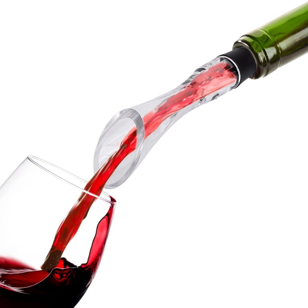 Wine Aerator Pourer Spout Decanter Spout Attachable In Bottle Wine Drip Stopper Image 7