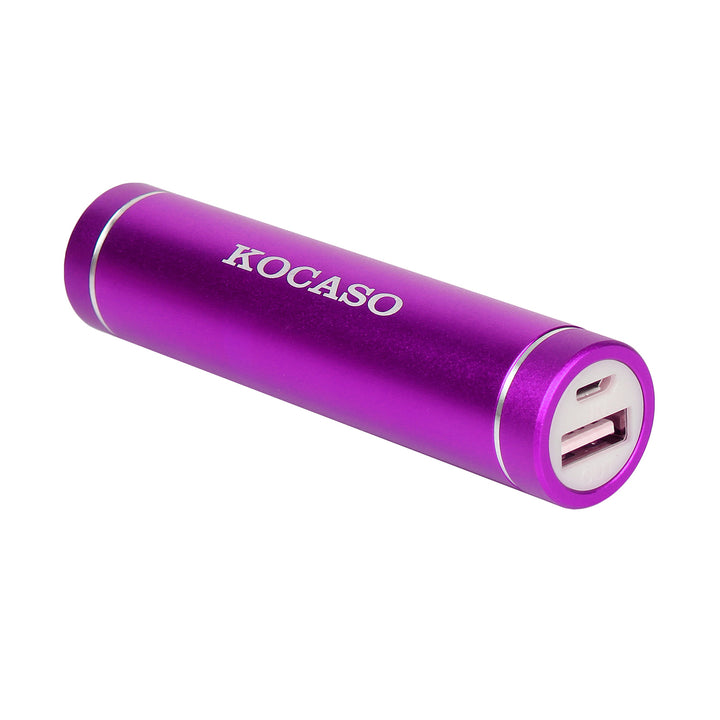 2600mAh Mobile Power Bank Portable for iPhone iPod MP3 GPS All Smart Phones in Pink Image 1