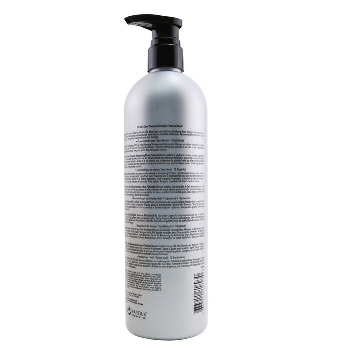 CHI - Ionic Color Illuminate Shampoo -  Platinum Blonde(739ml/25oz) Image 3