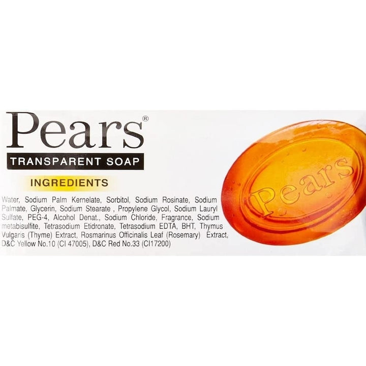 Pears Transparent Glycerin Bar Soap 3.5 Oz Each (Two Pack) Image 4