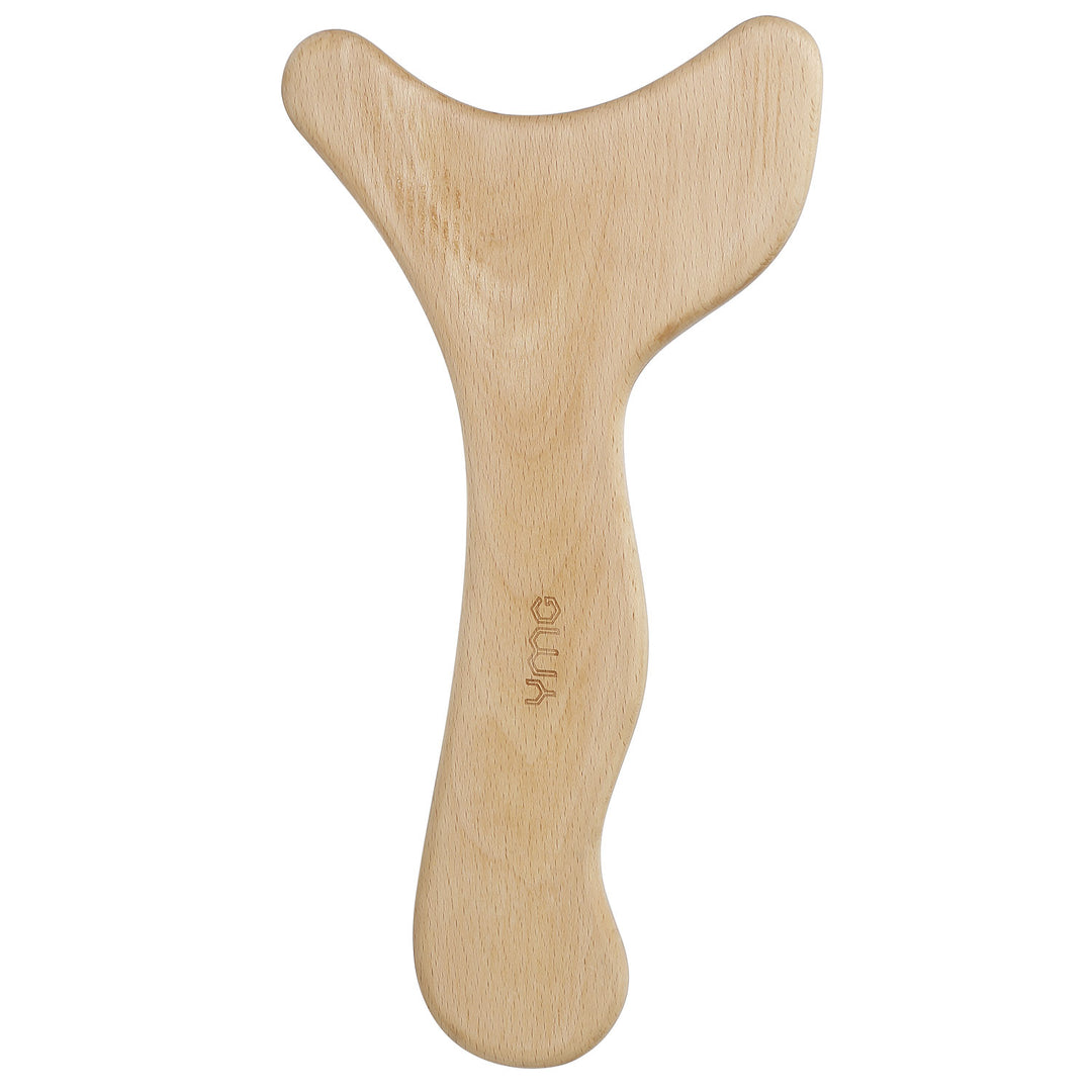 Wood Therapy Massage Tool Lymphatic Drainage Paddle Wooden Scraping Tools Image 1