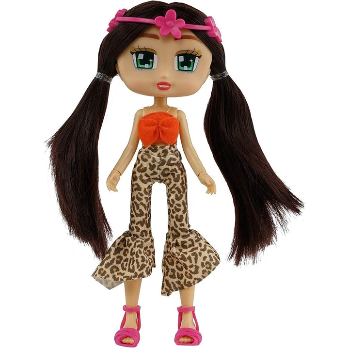 Boxy Girls Season 2 Black Hair Hannah Doll Fashion Accessories 5 Surprises Jay at Play Image 2