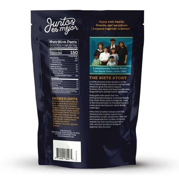 Siete Grain Free Mexican Wedding Cookies 16 Ounce Image 2