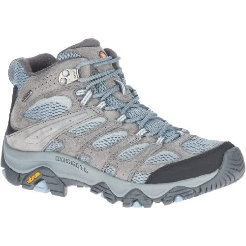 Merrell Womens Moab 3 Mid Waterproof Hiking Boot Granite - J500162  Granite Image 1