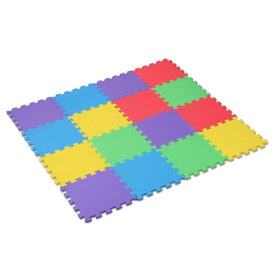 16Pcs Kids Puzzle Mat Interlocking Non Toxic EVA Floor Mat for Play and Exercise Image 1