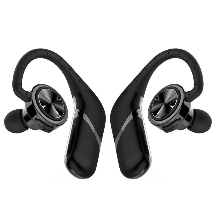 True Wireless Earbuds Wireless V5.0 Stereo Earphones IPX6 Waterproof Headphones 11Hrs Playtime Deep Bass Image 1