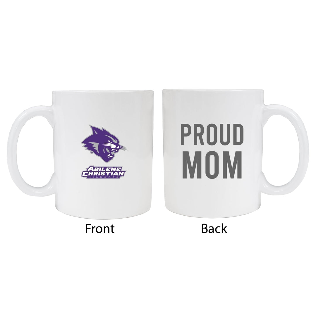 Alcorn State Braves Proud Mom Ceramic Coffee Mug - White Image 1