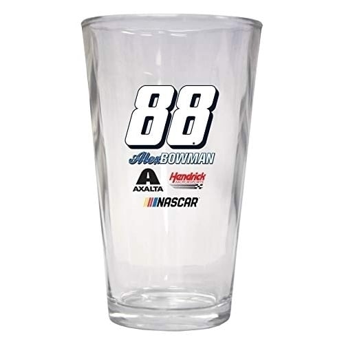 Alex Bowman #88  NASCAR Pint Glass Image 1