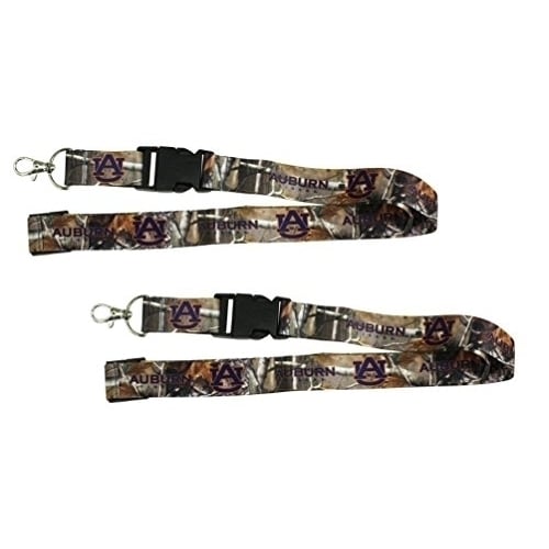 Ultimate Sports Fan Lanyard - Auburn Tigers SpiritDurable PolyesterQuick-Release Buckle and Heavy-Duty Clasp Image 1