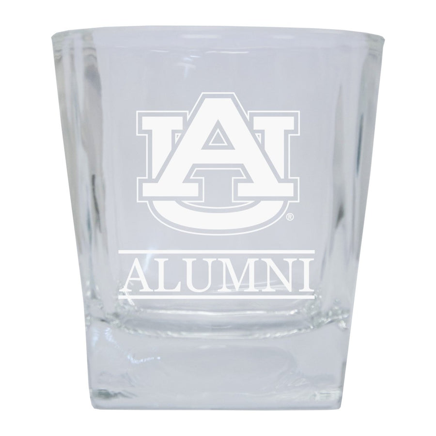 Auburn Tigers Alumni Elegance - 5 oz Etched Shooter Glass Tumbler 2-Pack Image 1
