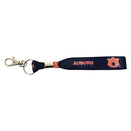 Auburn Tigers NCAA Spirit Cloth Keychain Lanyard Image 1