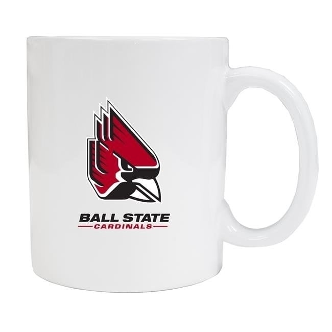 Ball State University White Ceramic NCAA Fan Mug 2-Pack (White) Image 1