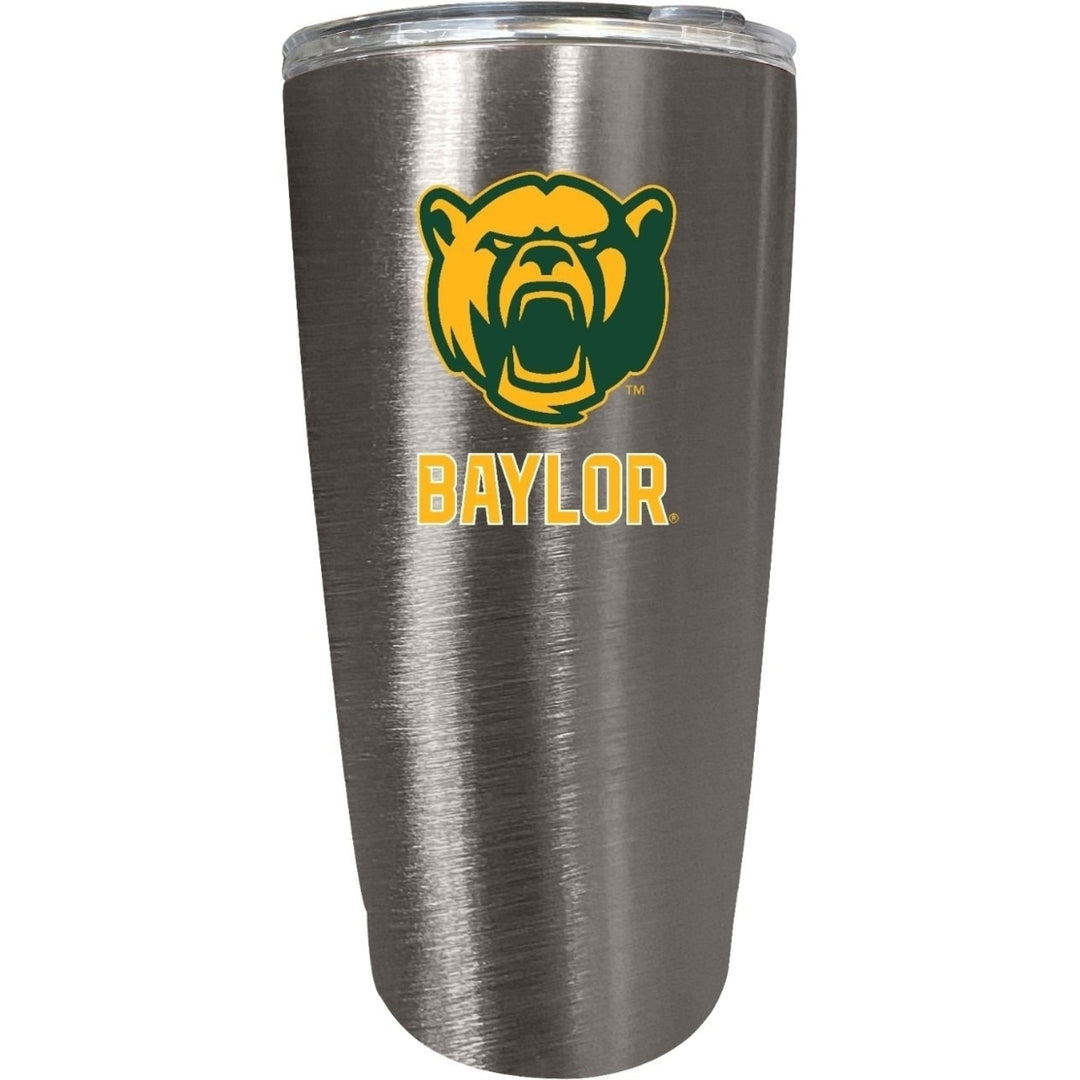 Baylor Bears 16 oz Insulated Stainless Steel Tumbler colorless Image 1