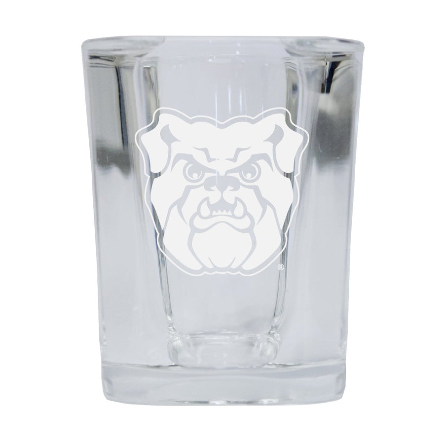 Butler Bulldogs NCAA Collectors Edition 2oz Square Shot Glass - Laser Etched Logo Image 1