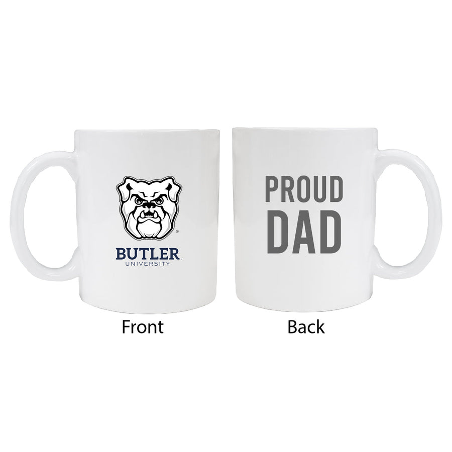 Butler Bulldogs Proud Dad Ceramic Coffee Mug - White Image 1