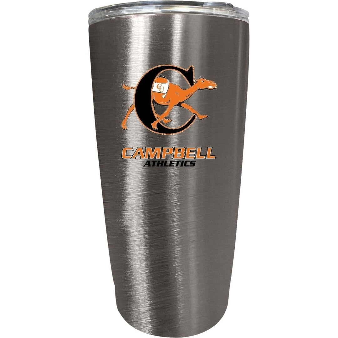 Campbell University Fighting Camels 16 oz Insulated Stainless Steel Tumbler colorless Image 1