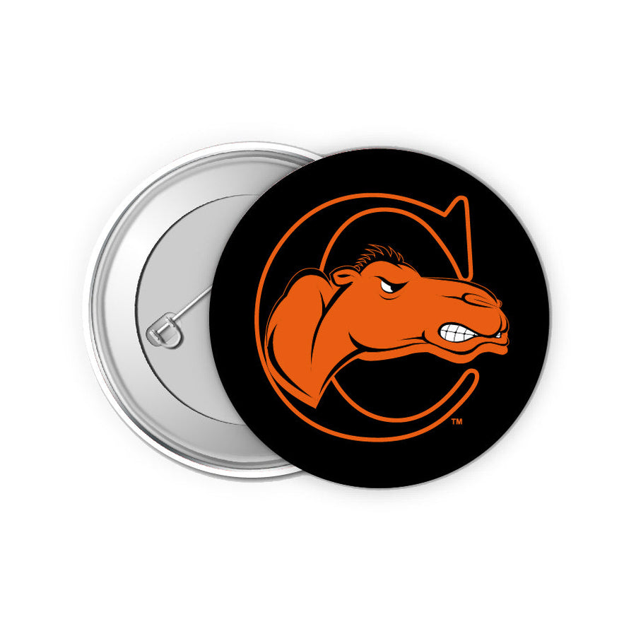 Campbell University Fighting Camels 2-Inch Button Pins (4-Pack) Show Your School Spirit Image 1