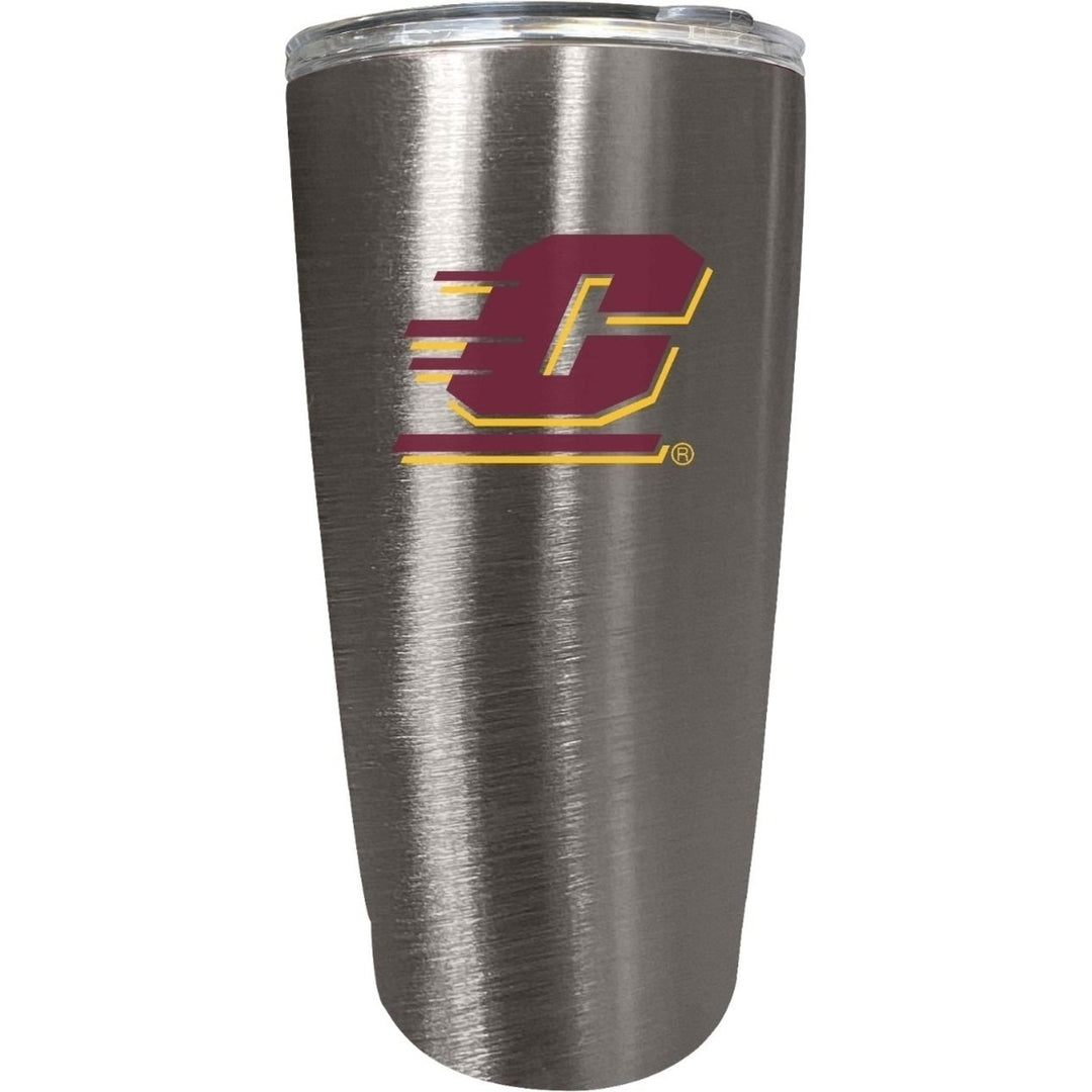 Central Michigan University 16 oz Insulated Stainless Steel Tumbler colorless Image 1