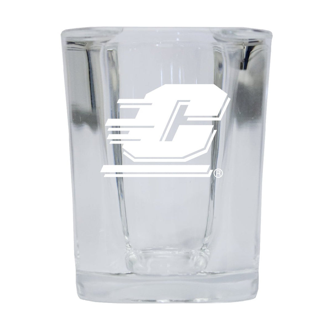 Central Michigan University Etched Square Shot Glass Image 1