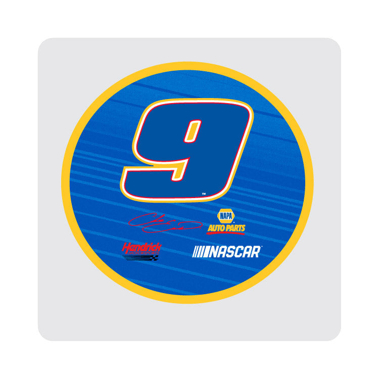 Chase Elliott 9 Acrylic Coaster 2-Pack For 2020 Image 1