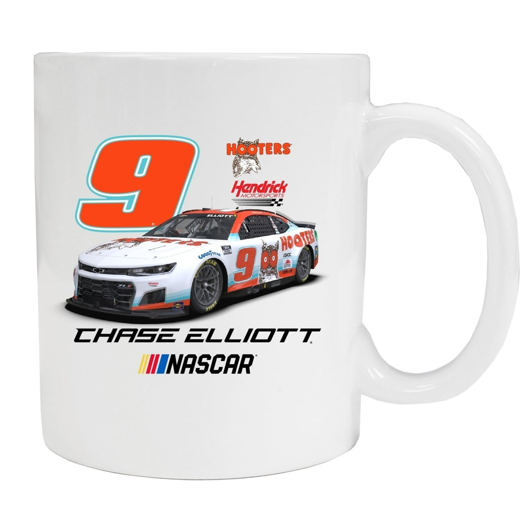 Chase Elliott Hooters 8 oz Ceramic Mug Car Design for 2022 Image 1