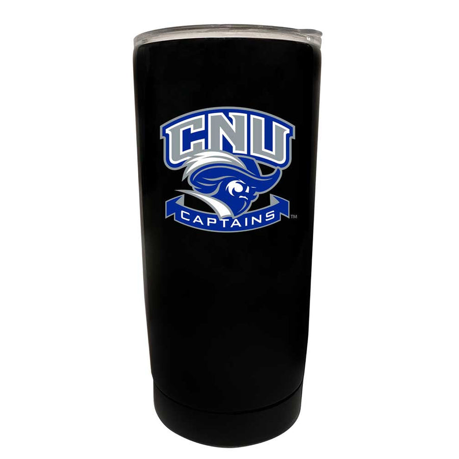 Christopher Newport Captains 16 oz Choose Your Color Insulated Stainless Steel Tumbler Glossy brushed finish Image 1