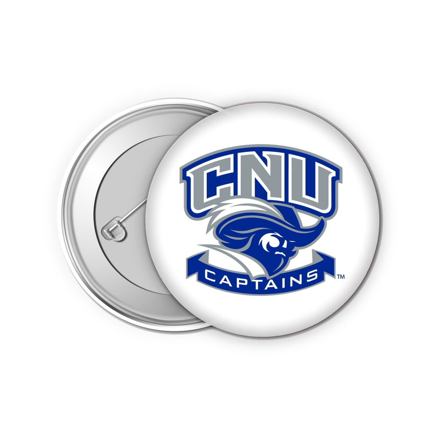 Christopher Newport Captains 1-Inch Button Pins (4-Pack)  Show Your School Spirit Image 1