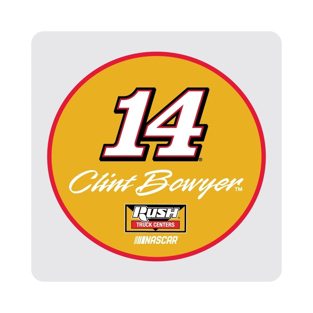 Clint Bowyer 14 Acrylic Coaster 2-Pack For 2020 Image 1