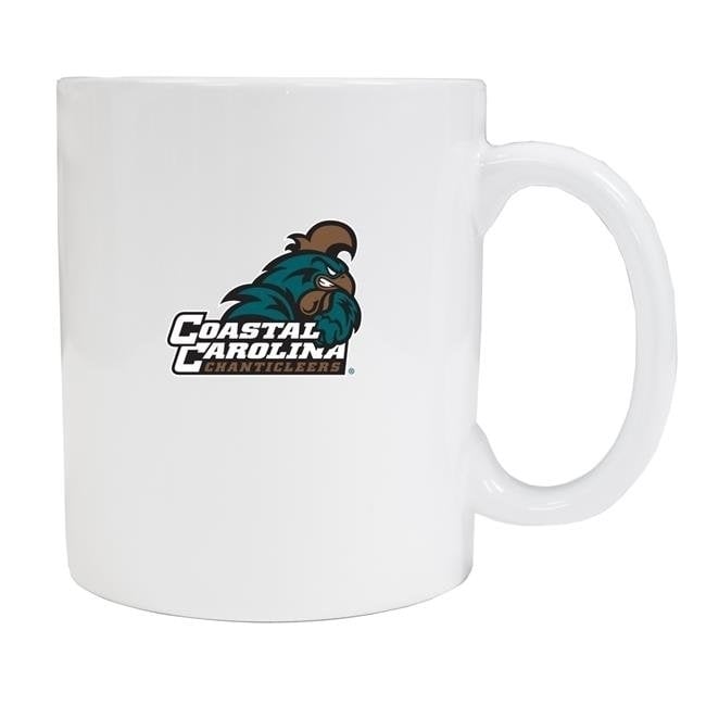 Coastal Carolina University White Ceramic NCAA Fan Mug 2-Pack (White) Image 1