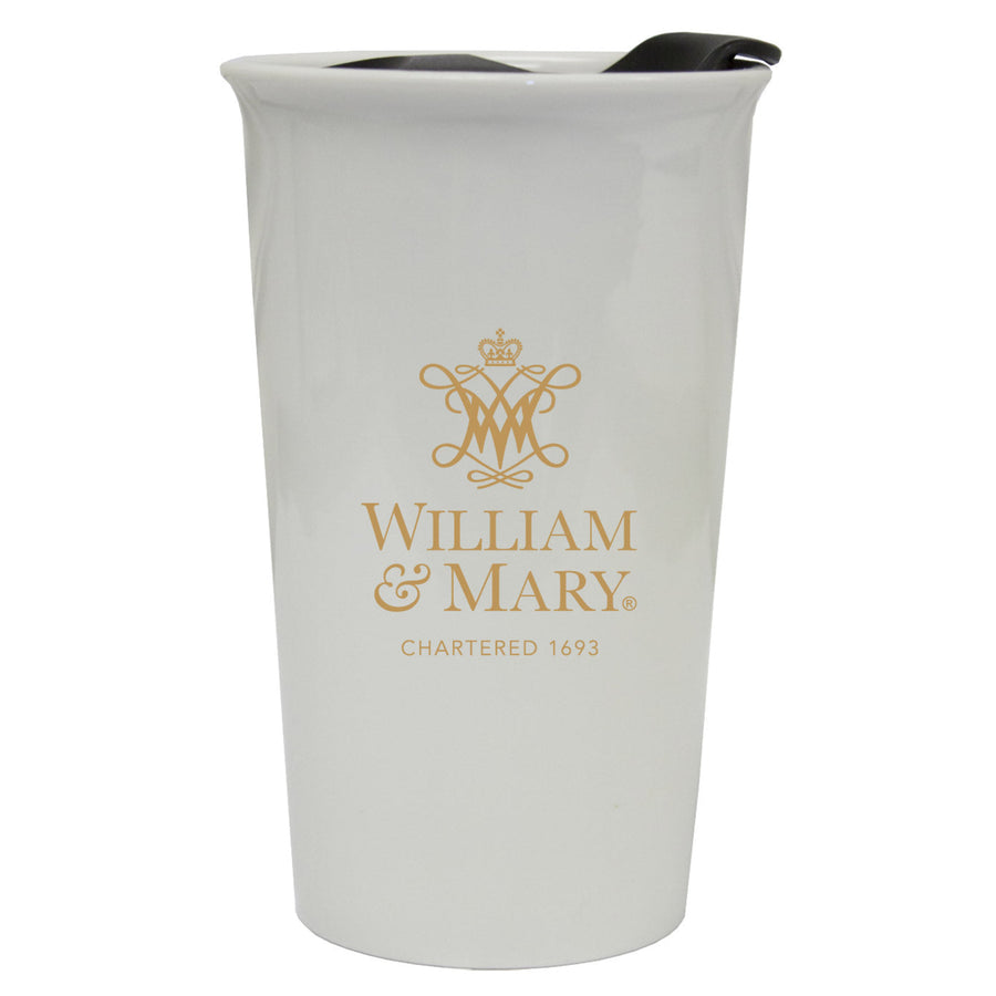 College of William and Mary Double Walled Ceramic Tumbler Image 1