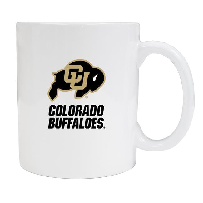 Colorado Buffaloes White Ceramic NCAA Fan Mug 2-Pack (White) Image 1