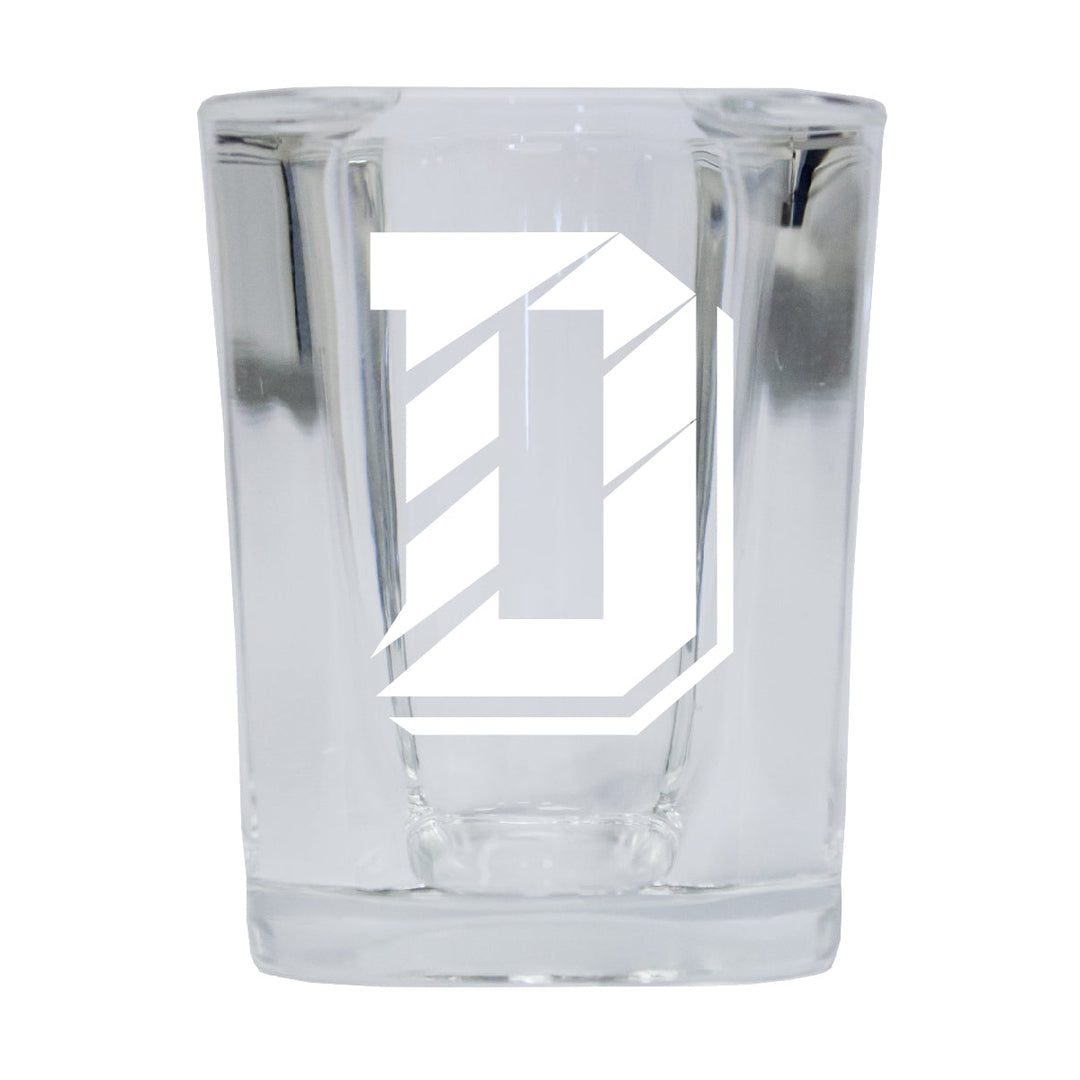 Davidson College NCAA Collectors Edition 2oz Square Shot Glass - Laser Etched Logo Image 1