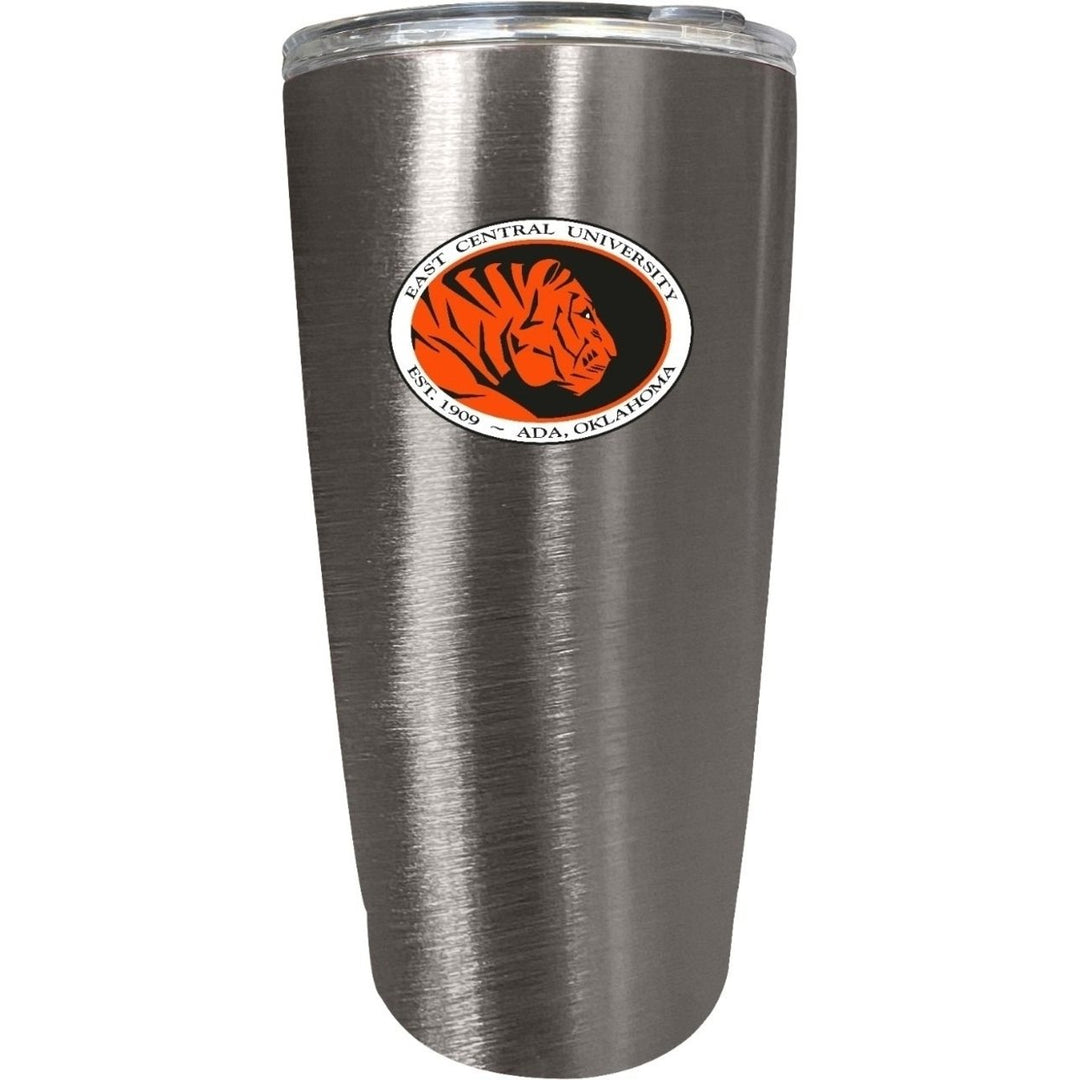 East Central University Tigers 16 oz Insulated Stainless Steel Tumbler colorless Image 1