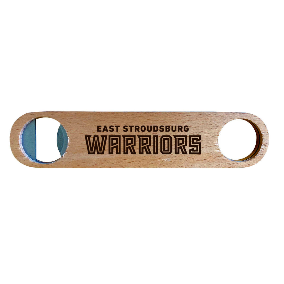 East Stroudsburg University NCAA Elegant Laser-Etched Wooden Bottle Opener - Collegiate Bar Accessory Image 1