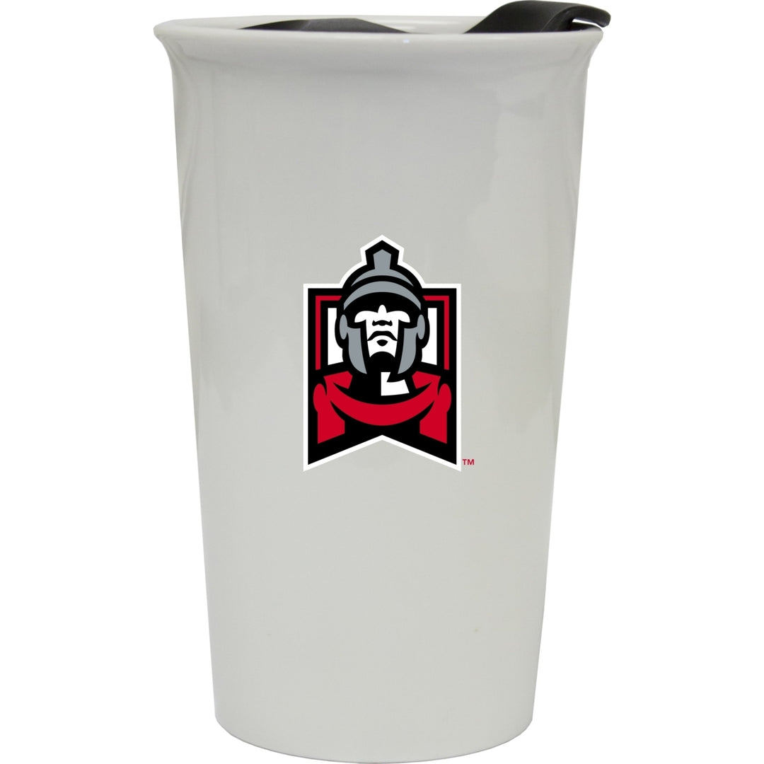 East Stroudsburg University Double Walled Ceramic Tumbler Image 1