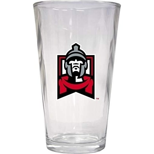 NCAA East Stroudsburg University Officially Licensed Logo Pint Glass  Classic Collegiate Beer Glassware Image 1