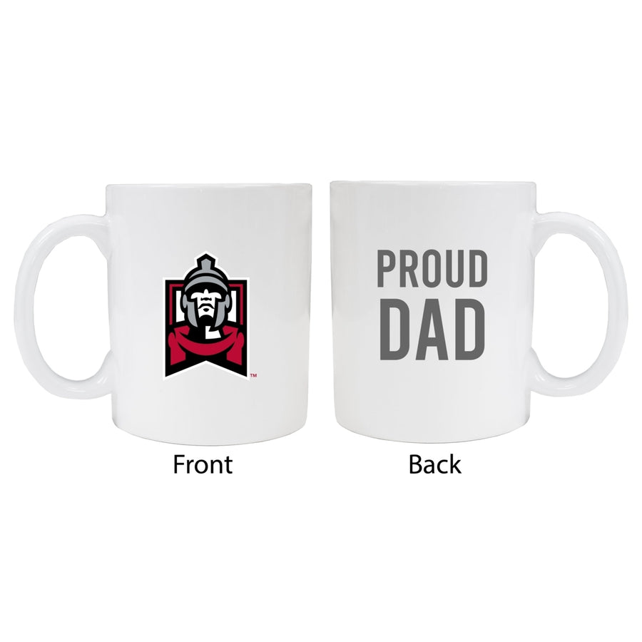 East Stroudsburg University Proud Dad Ceramic Coffee Mug - White Image 1