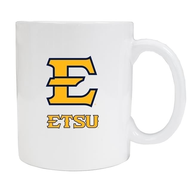 East Tennessee State University White Ceramic NCAA Fan Mug 2-Pack (White) Image 1