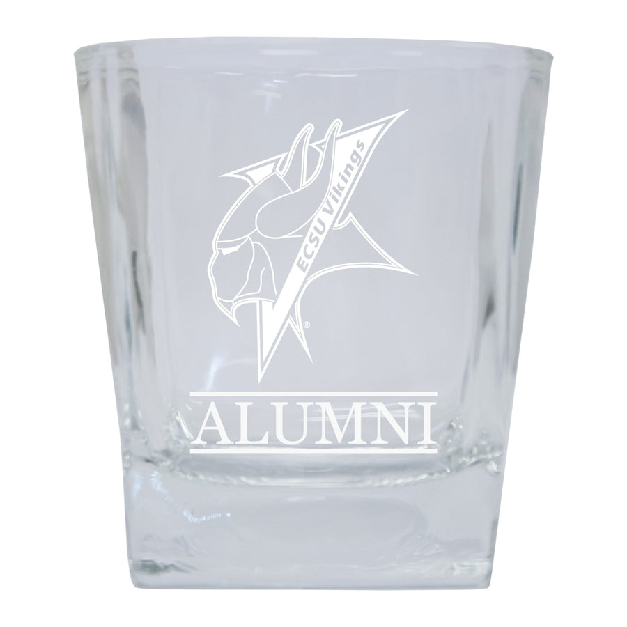 Elizabeth City State University Alumni Elegance - 5 oz Etched Shooter Glass Tumbler 2-Pack Image 1