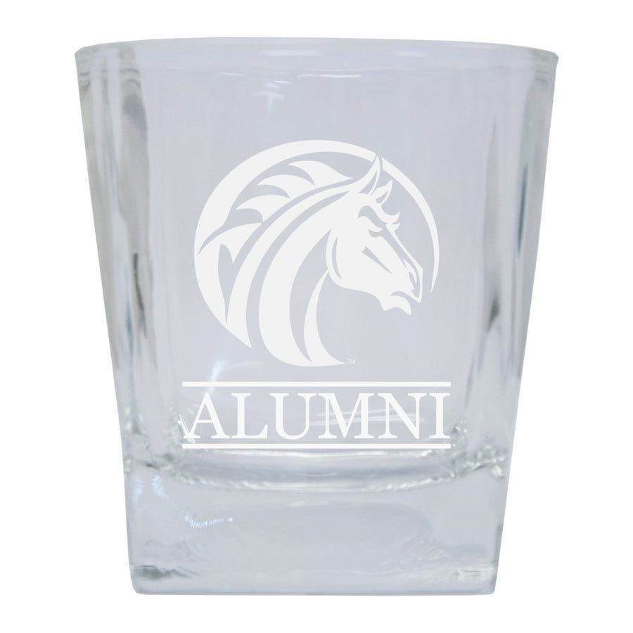 Fayetteville State University 2-Pack Alumni Elegance 10oz Etched Glass Tumbler Image 1