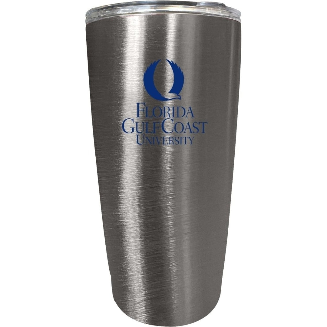 Florida Gulf Coast Eagles 16 oz Insulated Stainless Steel Tumbler colorless Image 1